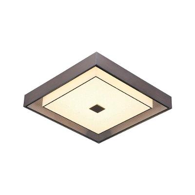 Plafon Sindora Dcx015067 Led Bivolt Marrom