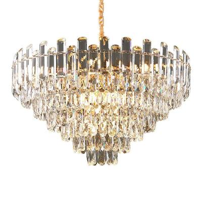 Lustre Pendente Sindora Dcd00464 Dourado E14 Bivolt