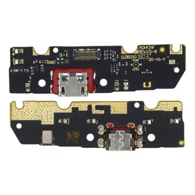 Conector De Carga Flex Com Placa Para Moto E5 G6 Play C.i