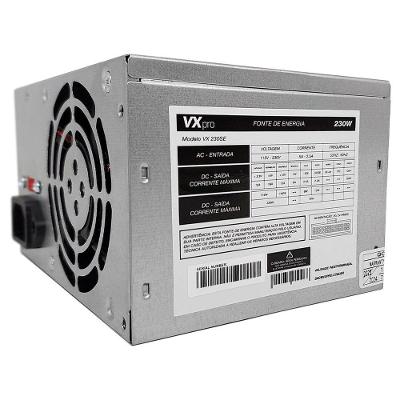 Fonte 230w Atx Vxpro, Bivolt Manual, Oem - Vx230se