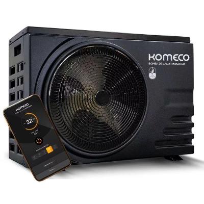 Trocador De Calor Inverter Wi-fi Para Aquecimento De Piscinas Até 60 Mil Litros Komeco - Kobc 060qc G1