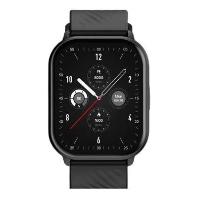 Relógio Inteligente Ultra Grande 2.03 Tela Hd Monitor De Saúde Preto