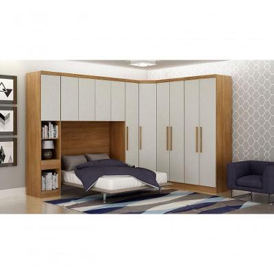 Modulado Completo Casal 6 Portas 6 Gavetas - Linea-cumaru-fendi - Móveis Novo Horizonte