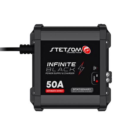 Carregador De Bateria / Fonte Stetsom Infinity Black 50a...