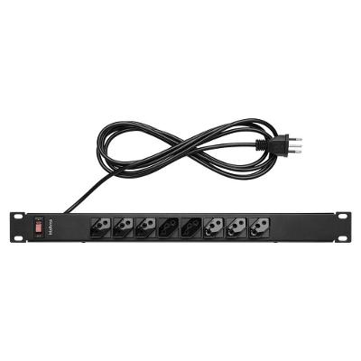 Protetor Eletronico C/ 8 Tomadas P/ Rack Epr 208+ 3...