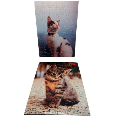 Combo 4 Quebra-cabeças Gatinhos Fofos Catlover 40 Peças
