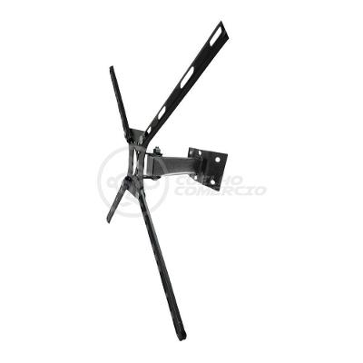 Suporte De Tv Tri Articulado Canaã 10\" A 55\" Monitores E Tvs 3d Plasma Lcd E Led Suporta Até 40kg