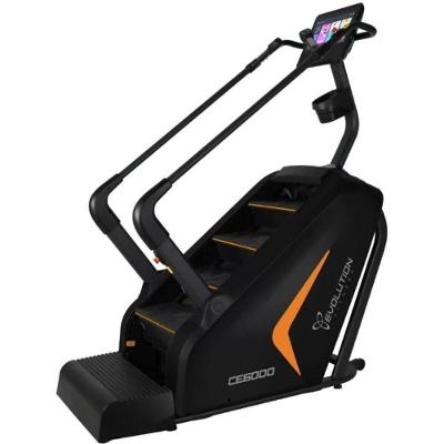 Simulador De Escada Evolution Fitness Ce 6000 Cor Preto