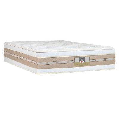 Colchão King Molas Air Pocket 193x203x34cm Double Face Silver Star - Castor