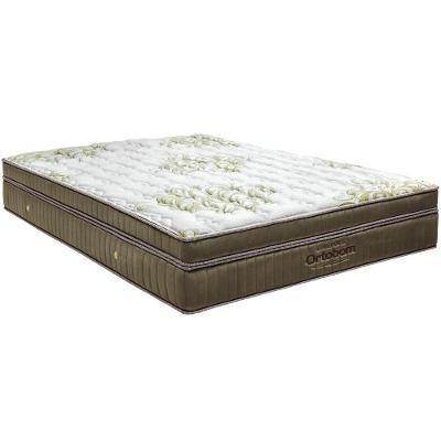 Colchão Casal 138x188 Espuma Viscogel D45 Molas Gold Ultra Gel Dourado Branco - Ortobom