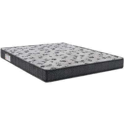 Colchão Queen 158x198x18 Ortopillow D33 Bordado Iso Grafite Branco - Ortobom