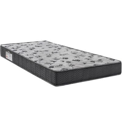 Colchão Solteiro 78x188x18 Ortopillow D33 Bordado Iso Grafite Branco - Ortobom