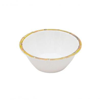 Jogo 4 Bowls Melamina Bambu Asper 15 Cm Mimo Style Mb22172