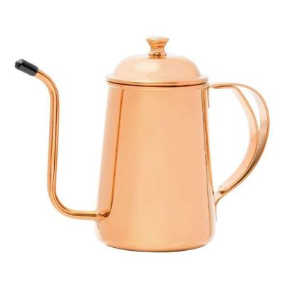Bule Bico Fino Inox Cabo Golden 700 Ml Mimo Style Af22118
