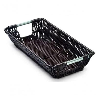 Cesto Retangular Com Alça Reta áfrica 41 Cm - Mimo Style - Yk9125