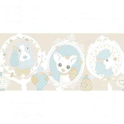 Faixa De Parede Favola 3283 Italy - Tam 5m X 26cm (c X A)