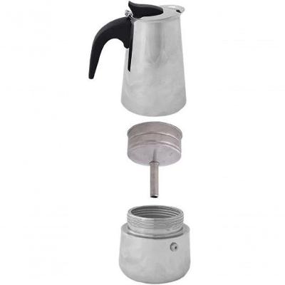 Cafeteira De Aço Inox Para 4 Cafezinhos 200 Ml - Mimo Style - Afa04
