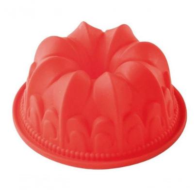 Forma Para Confeitaria Círculo Em Silicone Vermelho 11 Cm - Mimo Style - Sn13257