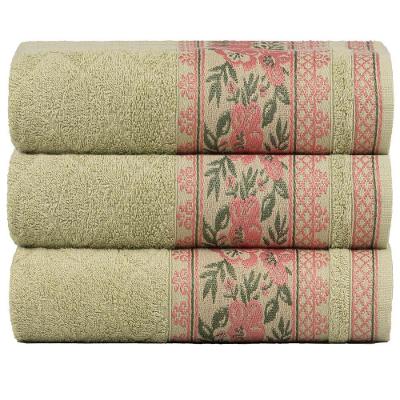 Kit 3 Toalhas De Banho Fio Penteado Jacquard - 70x140cm - Nice - Malva