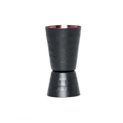 Dosador Duplo Inox Bronze E Black 50-25ml Mimo Style An2211x