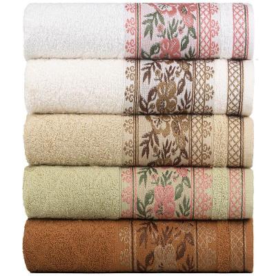 Kit 5 Toalhas De Banho Fio Penteado Jacquard - 70x140cm - Nice - Kit 3