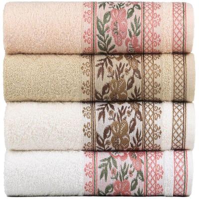 Kit 4 Toalhas De Banho Fio Penteado Jacquard - 70x140cm - Nice - Kit 2