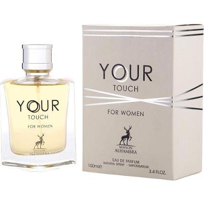 Perfume Feminino Maison Alhambra Your Touch For Women Eau De Parfum Spray 100 Ml