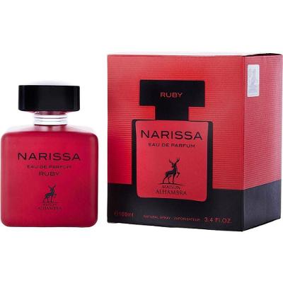 Perfume Feminino Maison Alhambra Narissa Ruby Eau De Parfum Spray 100 Ml