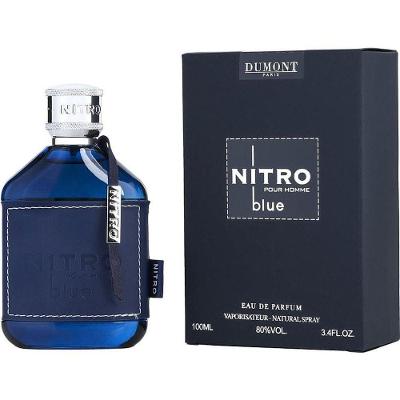 Perfume Masculino Dumont Paris Nitro Blue Pour Homme Eau De Parfum Spray 100 Ml