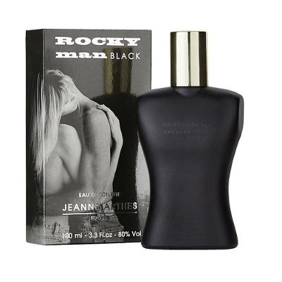 Perfume Masculino Jeanne Arthes Rocky Man Black Edt Spray 100 Ml