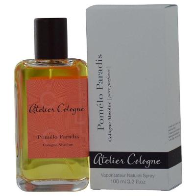 Perfume Unisex Atelier Cologne Pomelo Paradis Colônia Absolue Pure 100 Ml Com Bomba De Spray Removível