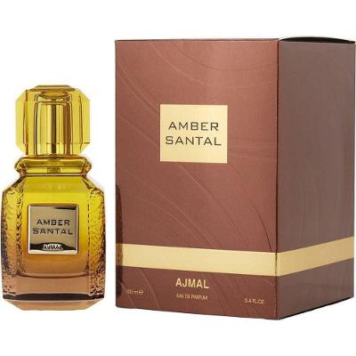 Perfume Unisex Ajmal Amber Santal Eau De Parfum Spray 100 Ml