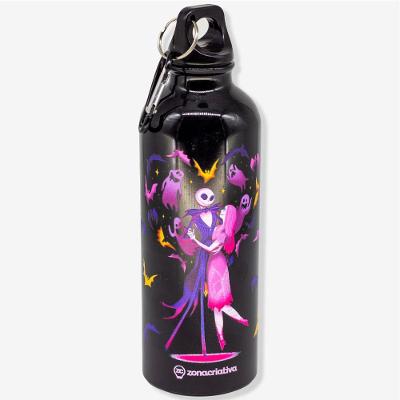 Garrafa Com Mosquetão Jack And Sally – O Estranho Mundo De Jack
