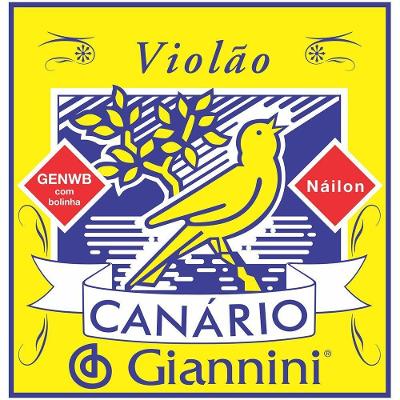 Encordoamento Para Violao Genwb Com Bolinha Medio Giannini