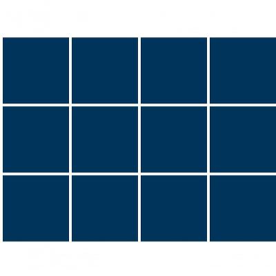 Papel De Parede Doce Estilo Geométrico Azul 82335