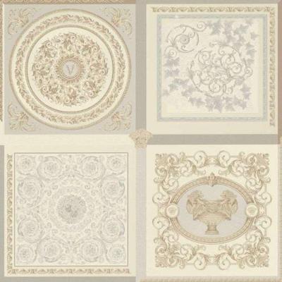 Papel De Parede Versace V Arabesco Bege 387042