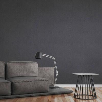 Papel De Parede Attractive 2 Aspecto Têxtil Cinza 344335