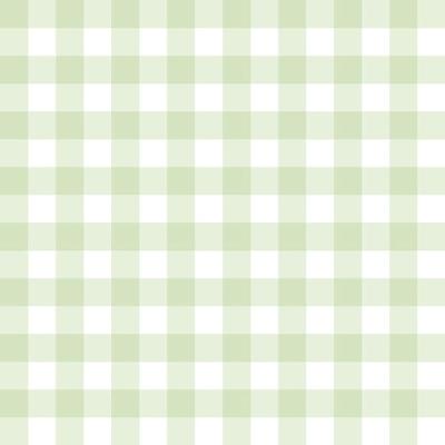 Papel De Parede Doce Estilo Xadrez Verde 82274