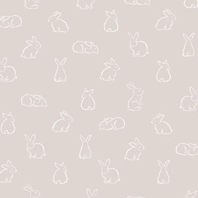 Papel De Parede Minime Infantil Bege 17146