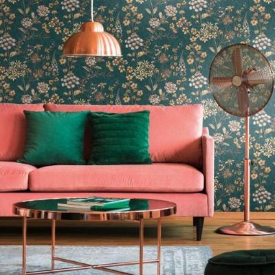 Papel De Parede Metropolitan Stories 3 Floral Verde 391174ms