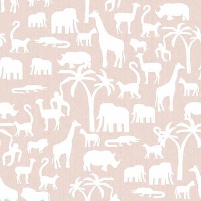Papel De Parede Minime Infantil Rosa 17134