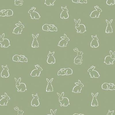 Papel De Parede Minime Infantil Verde 17145