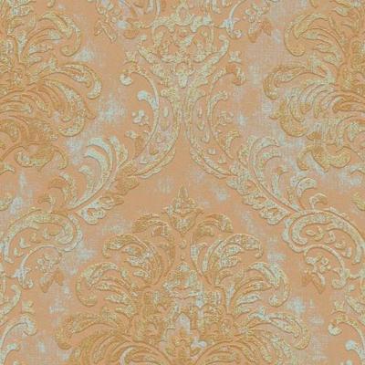 Papel De Parede Metropolitan Stories 3 Arabesco Laranja 391121ms