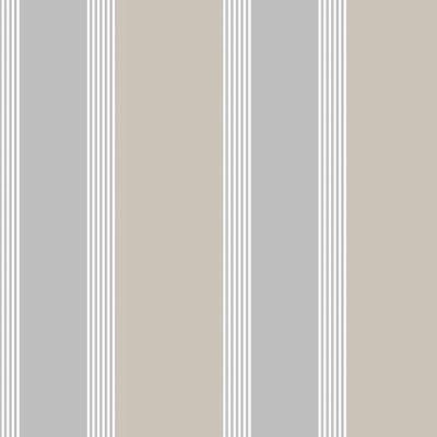 Papel De Parede Thema Listrado Bege 28873
