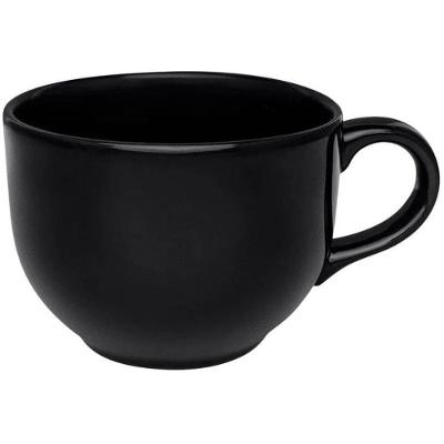 Dupla De Canecas Jumbo Great Glass Black 440 Ml Ms Tcj22304m