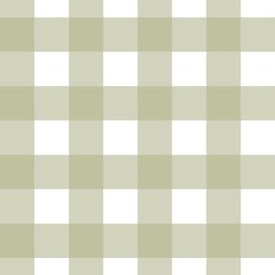 Papel De Parede Doce Estilo Xadrez Verde 82137