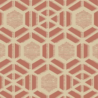 Papel De Parede Capri Geométrico Dourado 190512606