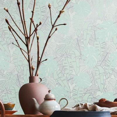 Papel De Parede House Of Turnowsky Floral Verde 389054