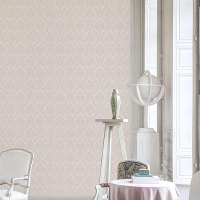 Papel De Parede Marbelina Ii Damask Bege Ti3211