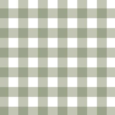 Papel De Parede Happy Xadrez Verde 12375